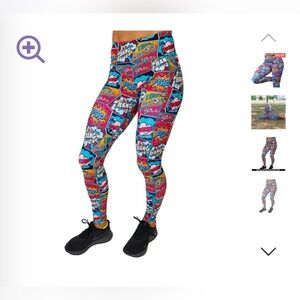 Constantly varied gear knockout leggings size medium